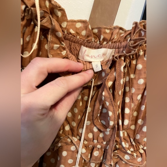 Polka dot babydoll maternity dress size S - Picture 6 of 6